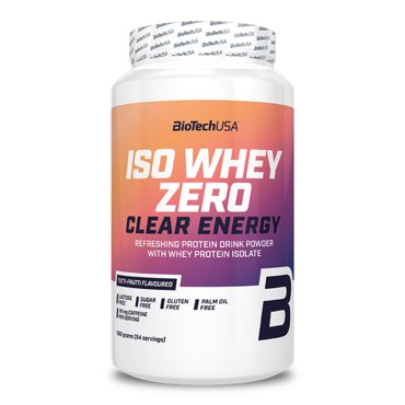Изолят сывороточного протеина BioTechUSA Iso Whey Zero Clear Energy 1362 г тутти-фрутти 5236₽