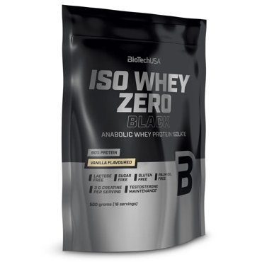 Протеин BioTechUSA Iso Whey Zero Black 500 г Клубника 2923₽