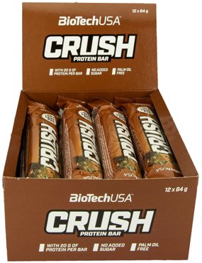 Протеиновый батончик BioTechUSA Crush Bar 1264 г шоколадный брауни 3358₽
