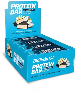 Протеиновый батончик BioTechUSA Protein Bar 1670 г кокос-ваниль 3101₽