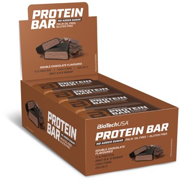 Протеиновый батончик BioTechUSA Protein Bar 2035 г двойной шоколад 2406₽