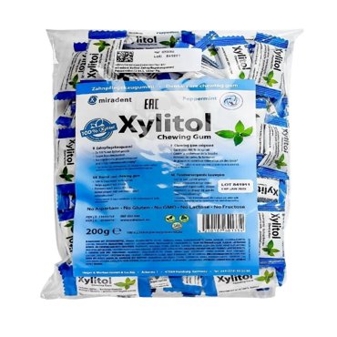 Жевательная резинка Miradent Xylitol Перечная мята 100 шт 2 2990₽