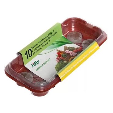 Лоток для рассады Jiffy диаметр 44мм 10 ячеек 396₽