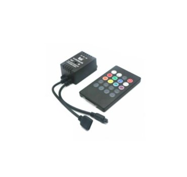 Инфракрасный музыкальный светодиодный контроллер ir controller Черный 589₽