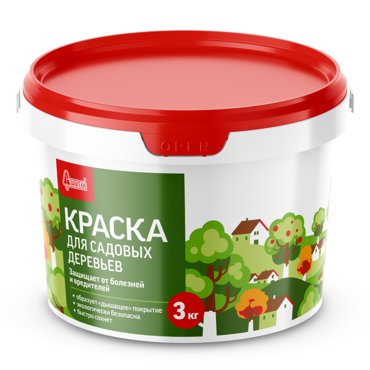 Краска Старатели для садовых деревьев 32775392 3 кг 400₽