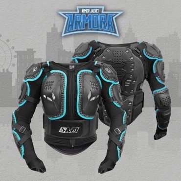 Черепаха защитная MadBull ArmorA Jacket Женская Синяя L 9925₽