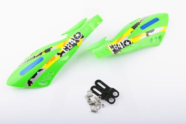 Защита рук на руль mod4 GLOVES зеленые XJB 499₽