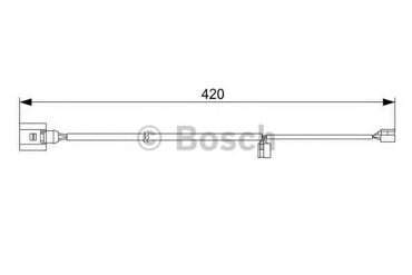 Датчик износа BOSCH 1987473012 1480₽