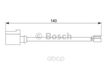 Датчик износа дискколодки Bosch 1987474566 1093₽