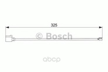 Датчик износа тормозных колодок BOSCH 1987474567 700₽