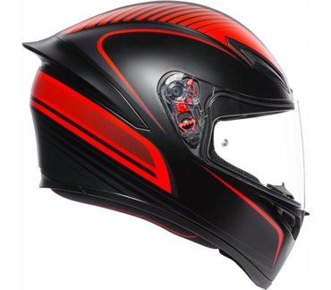 Шлем AGV K-1 MULTI Warmup Matt BlackRed ML 42000₽