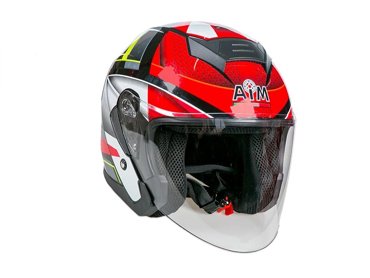 Шлем AiM JK526 RedGreyBlack XS 4800₽