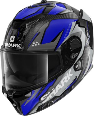 Шлем SHARK SPARTAN GT CARBON URIKAN BlackBlue XL 52300₽
