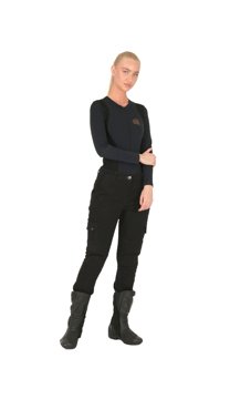 Брюки женские Hyperlook Barracuda Woman Чёрные L 17880₽