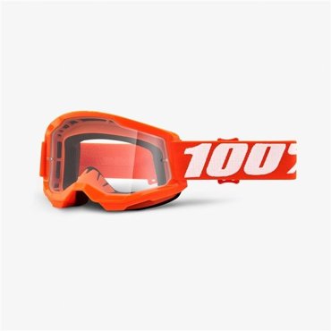 Очки для мотокросса 100 Strata 2 Goggle Orange Clear Lens 5620₽