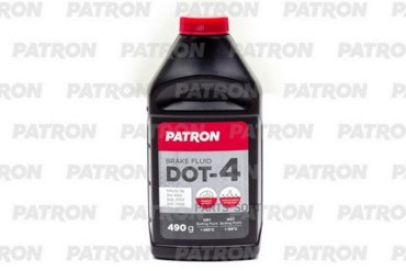 PATRON PBF450 ЖИДКОСТЬ ТОРМОЗНАЯ DOT-4 490Г 424МЛ ДЛЯ АВТО C ABSESPASRDSC FMVSS 116 436₽