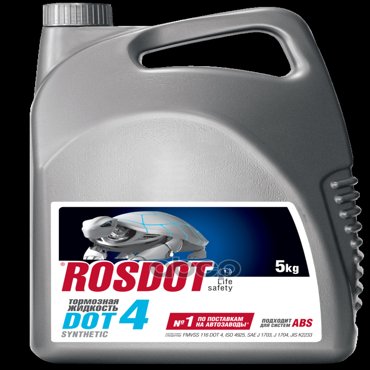 Тормозная жидкость ROSDOT 430101905 DOT-4 3357₽