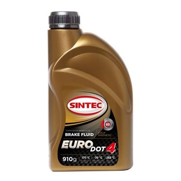 Тормозная жидкость SINTEC Euro DOT-4 910г К22-01 554₽