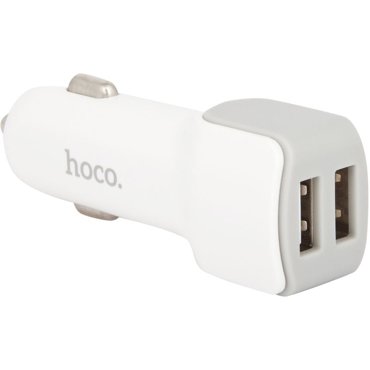Автомобильное зарядное устройство Hoco Z23 White 652₽