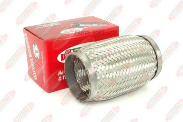 TIXONA 76150 Гофра глушителя 76 x 150 mm steel AISI 304 with inner braid 1шт 2623₽
