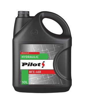 Масло гидравлическое PILOTS МГЕ-46В минеральное 10л 1750₽