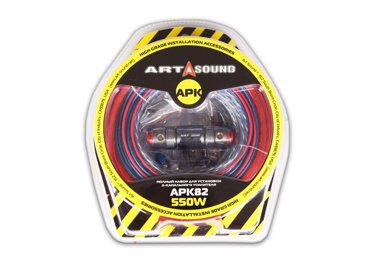 Комплект проводов для подключения 2х канального усилителя ART SOUND APK-82 2499₽