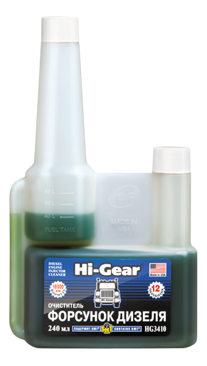 Очиститель форсунок и системы питания дизельных двигателей Hi-Gear HG3410 с SMT2 2000₽