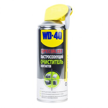 Быстросохнущий очиститель контактов WD-40 SP70247 200 мл 796₽