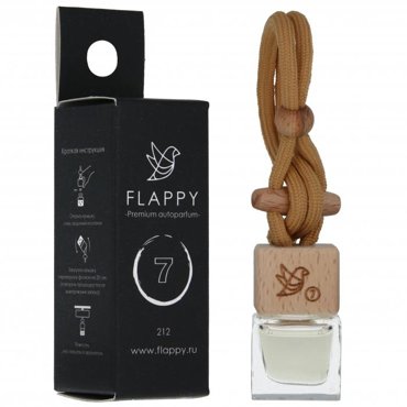 Автопарфюм Flappy 7 - По мотивам Carolina Herrera 212 VIP Black Extra 456₽