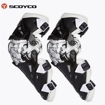 Наколенники Scoyco черно-белые 158544319-2 3932₽