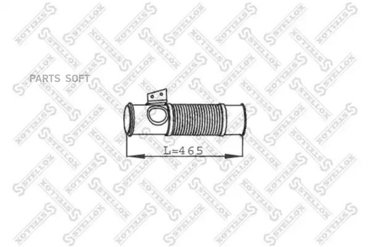 STELLOX Сетка глушителя STELLOX 8201655sx 6364₽