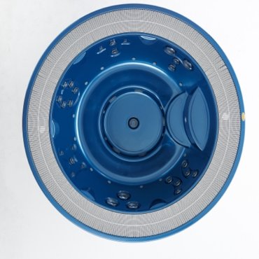 Переливной СПА бассейн Jacuzzi ALIMIA PRO D237х98 на 6-7 чел 28 форсунок 16 аэрофорсунок подсв автонаполнение цвет Porcelain 1642199₽