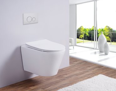 Подвесной унитаз Esbano Clavel White с микролифтом 11475₽