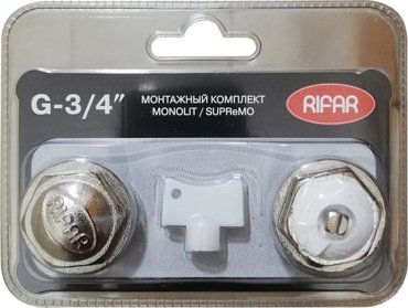 Монтажный комплект для подключения радиатора RIFAR MONOLITSUPReMO 34 хром 540₽