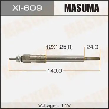 Свеча накаливания MASUMA XI-609 475₽