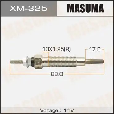Свеча накаливания MASUMA XM-325 491₽