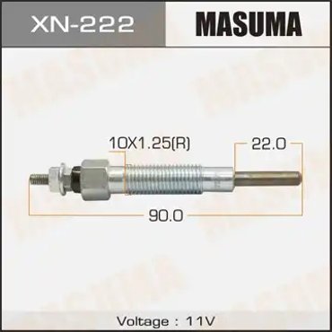 Свеча накаливания MASUMA XN-222 322₽