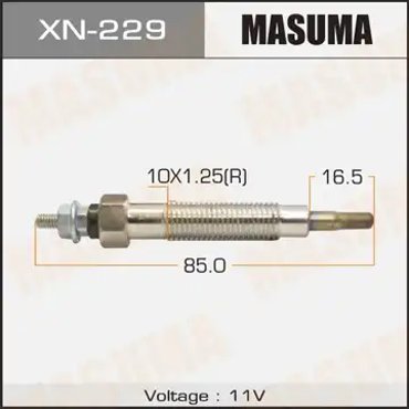 Свеча накаливания MASUMA XN229 491₽