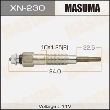 Свеча накаливания MASUMA XN230 491₽
