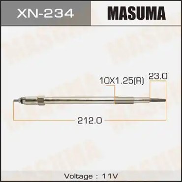 Свеча накаливания MASUMA XN234 1254₽