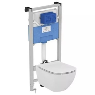 Комплект инсталляция с унитазом Ideal Standard Prosys Tesi T386801 белый 55999₽