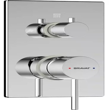 Внешняя часть смесителя Bravat Arc P69193CENG хром 3390₽