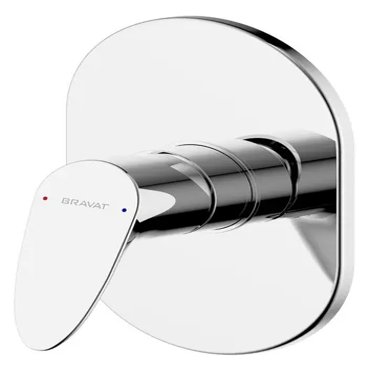 Внешняя часть смесителя Bravat Drop PB84898CP-RUS хром 2830₽