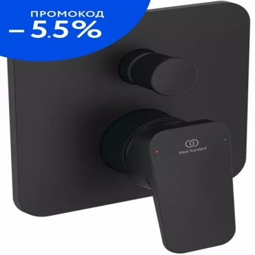 Внешняя часть смесителя Ideal Standard Ceraplan BD263XG чёрная матовая 31951₽