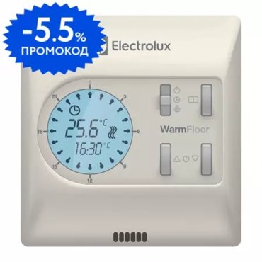 Терморегулятор Electrolux Thermotronic Avantgarde ETA-16 слоновая кость 4890₽