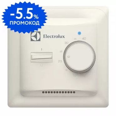 Терморегулятор Electrolux Thermotronic Basic ETB-16 белый 3790₽