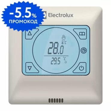 Терморегулятор Electrolux Thermotronic Touch ETT-16 слоновая кость 6090₽