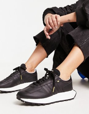 Черные кроссовки adidas Originals Retropy E5 17690₽