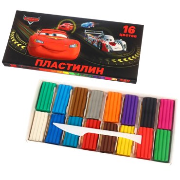 Пластилин 16 цветов 240 г Disney 210₽