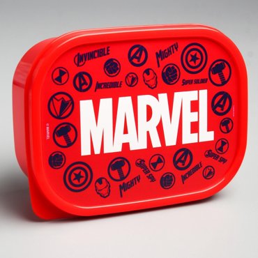 Ланч-бокс детский прямоугольный 500 мл MARVEL 200₽